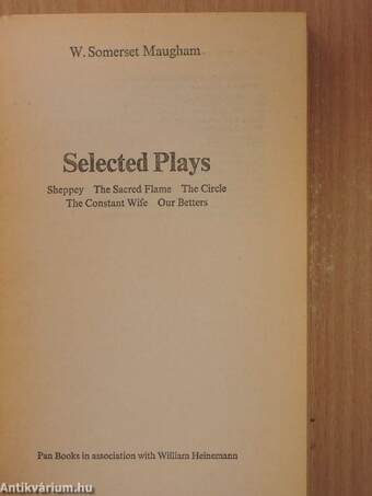 Selected Plays