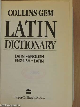 Latin Dictionary