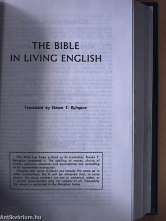 The Bible in Living English