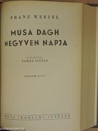 Musa Dagh negyven napja I-II.