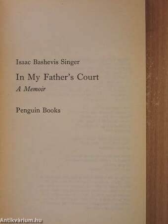 In My Father's Court