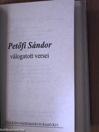 Petőfi Sándor válogatott versei