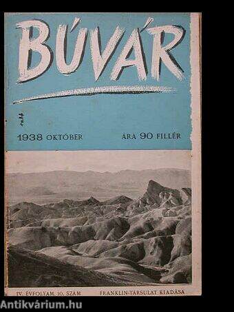 Búvár 1938. október