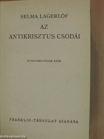 Az antikrisztus csodái