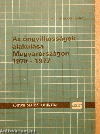 Az öngyilkosságok alakulása Magyarországon 1975-1977