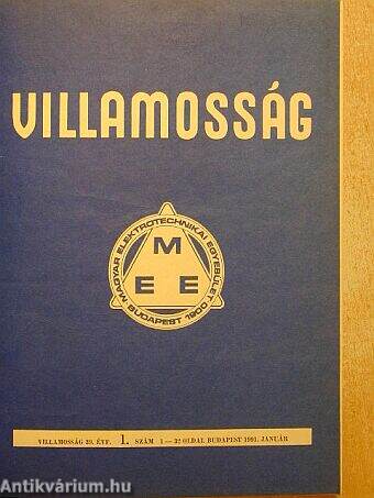 Villamosság 1991. január-december