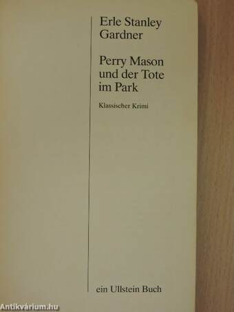 Perry Mason und der Tote im Park