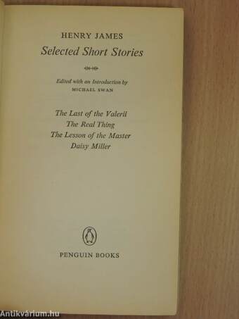 Selected Short Stories