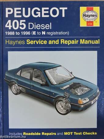 Peugeot 405 Diesel 1988 to 1996 (E to N registration)