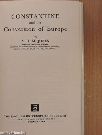 Constantine and the Conversion of Europe