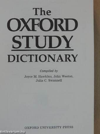 The Oxford Study Dictionary