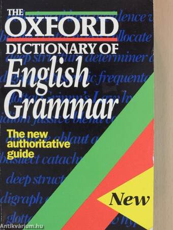 The Oxford Dictionary of English Grammar