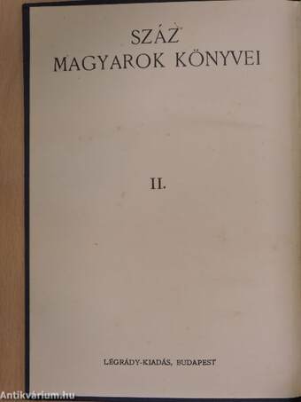 Száz magyarok könyvei II.