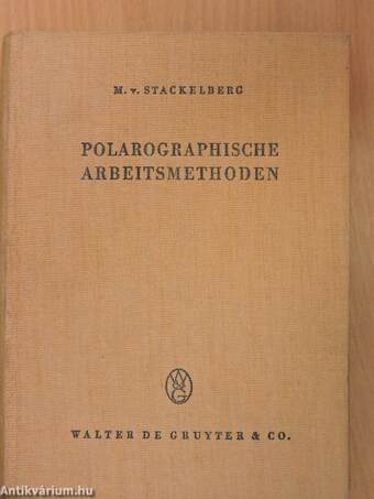 Polarographische Arbeitsmethoden