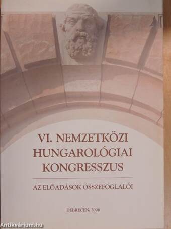 VI. Nemzetközi Hungarológiai Kongresszus