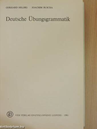 Deutsche Übungsgrammatik