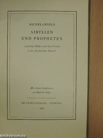 Sibyllen und Propheten