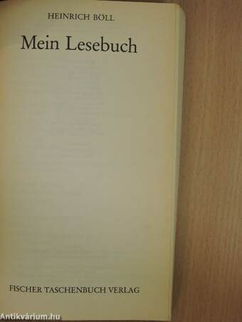 Mein Lesebuch