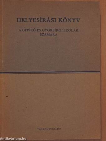 Helyesírási könyv