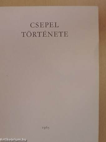 Csepel története