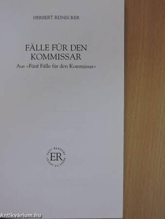 Fälle für den Kommissar