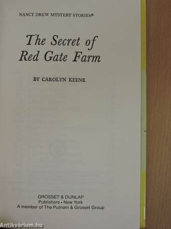 The Secret of Red Gate Farm