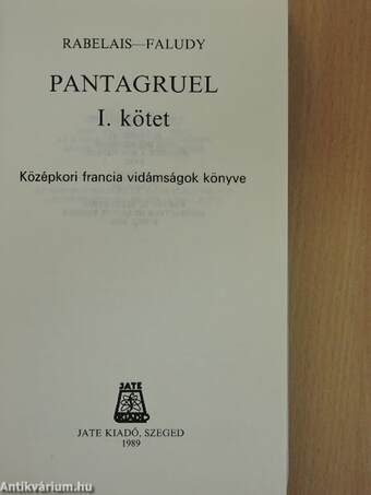 Pantagruel I-II.