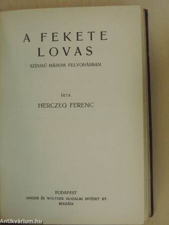 A híd/A fekete lovas/A költő és a halál