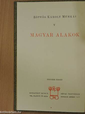 Magyar alakok