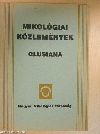 Mikológiai Közlemények 1992/1-2.