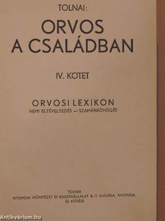 Orvos a családban IV.