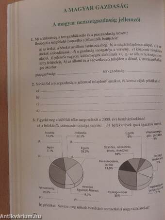 Földrajz munkafüzet 8.