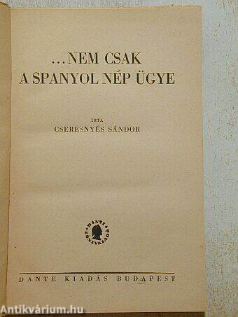 ...Nem csak a spanyol nép ügye