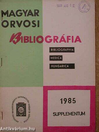 Magyar Orvosi Bibliográfia