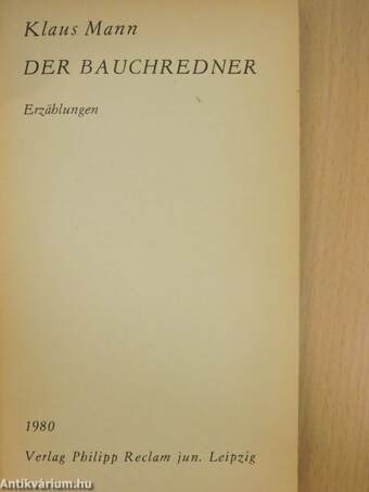 Der Bauchredner