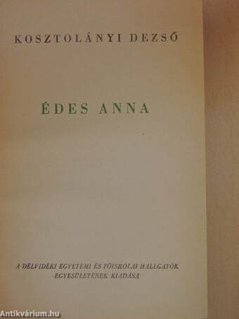 Édes Anna