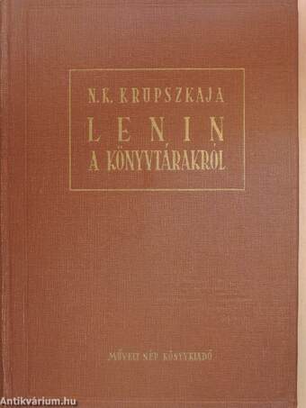 Lenin a könyvtárakról