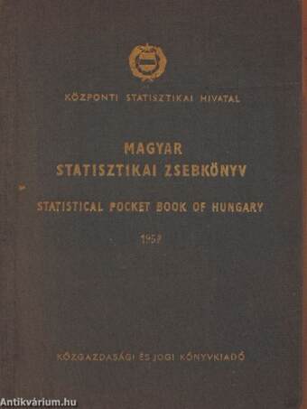 Magyar statisztikai zsebkönyv 1958