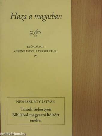 Tinódi Sebestyén Bibliából magyarrá költött énekei