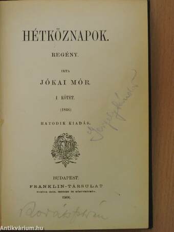 Hétköznapok I-II.