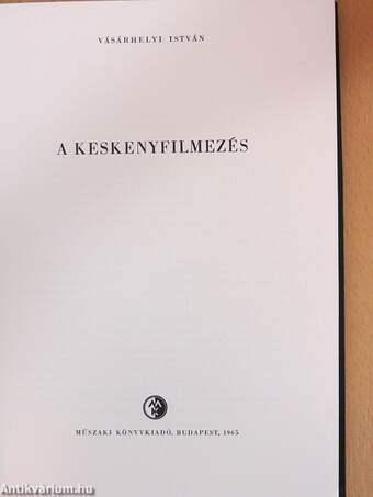 A keskenyfilmezés