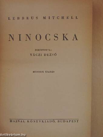 Ninocska