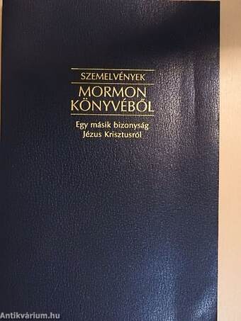 Szemelvények Mormon könyvéből