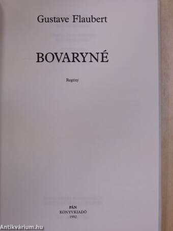 Bovaryné
