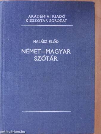 Német-magyar szótár