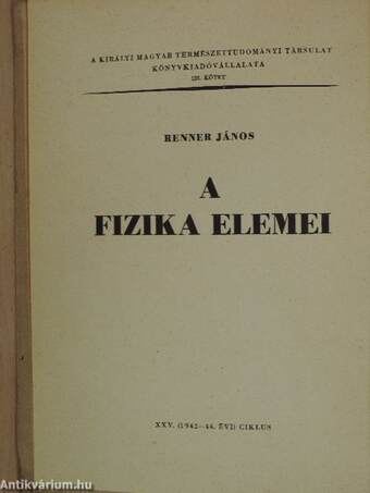 A fizika elemei