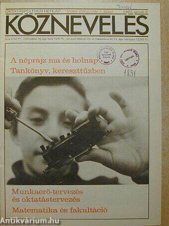 Köznevelés 1980. (nem teljes évfolyam)