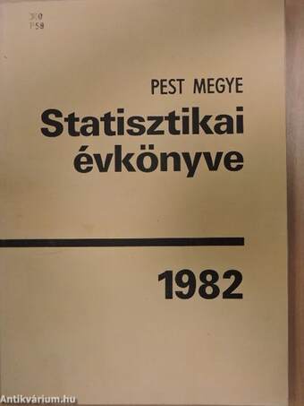 Pest megye statisztikai évkönyve 1982