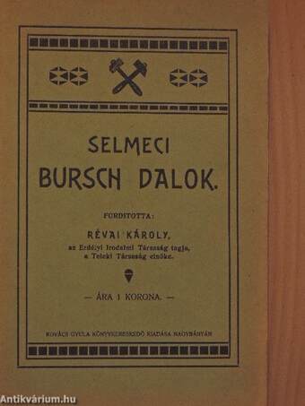 Selmeci bursch dalok