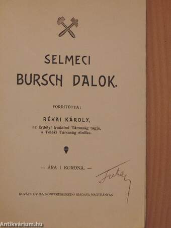 Selmeci bursch dalok